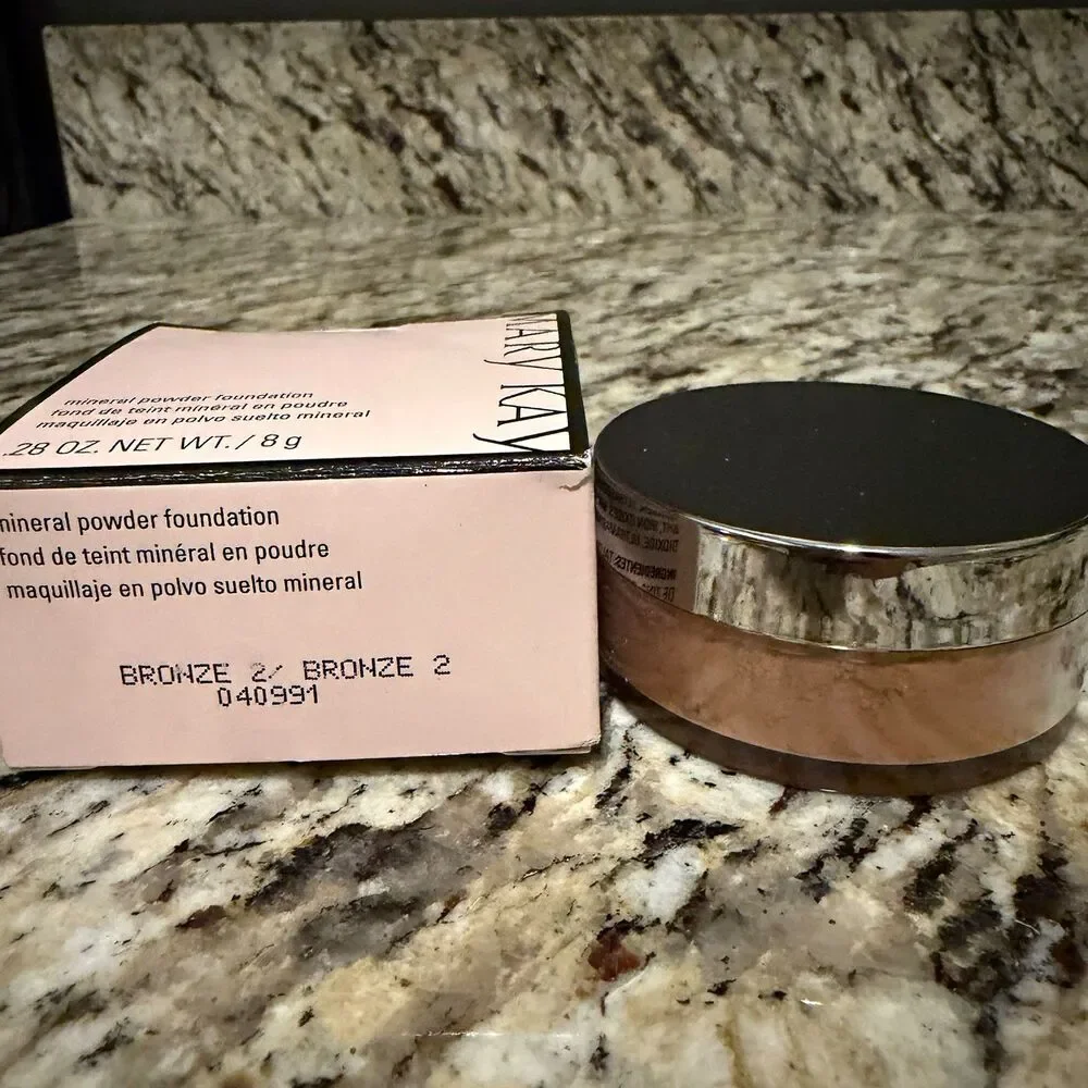 Mary Kay Mineral Powder Foundation Bronze 2 040991 .28 oz Discontinued NIB